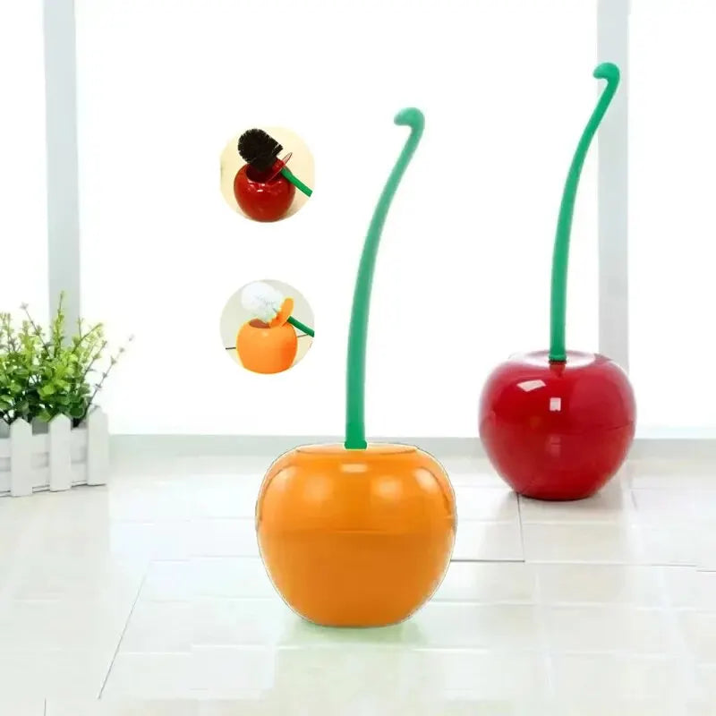 Cherry Shape Toilet Brush Holder