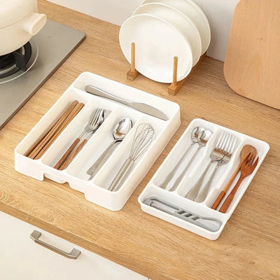 4/5 Compartments Cutlery Organizer