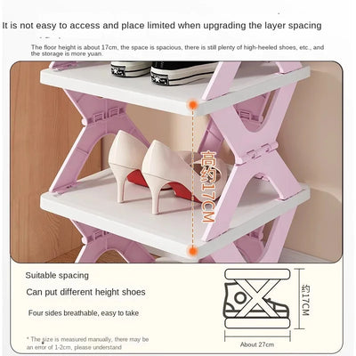 Folding Shoe Rack