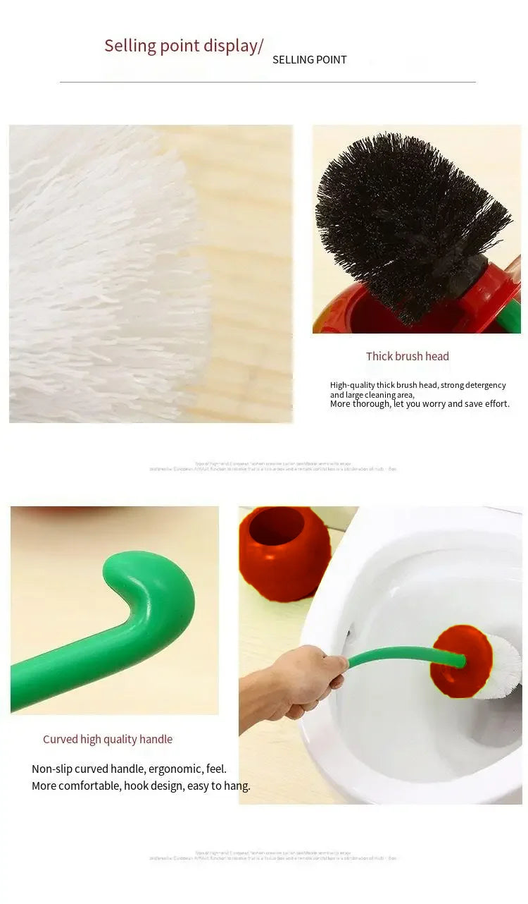 Cherry Shape Toilet Brush Holder