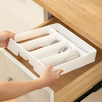 4/5 Compartments Cutlery Organizer