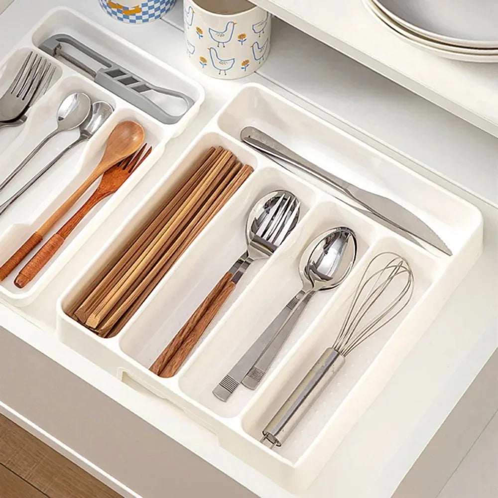 4/5 Compartments Cutlery Organizer