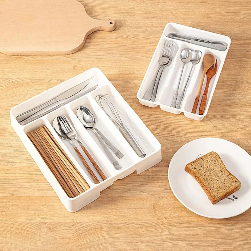 4/5 Compartments Cutlery Organizer